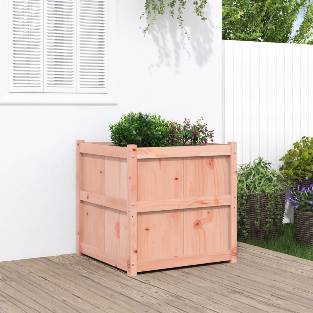 VIDAXL -Planungsbox 70x70x70 cm Solid Douglashout