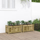 Vidaxl -Pflanzer 2 PC CM imprägniertes Holz