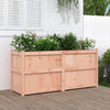 VIDAXL -Pflanzer 150x50x70 cm Solid Douglashout