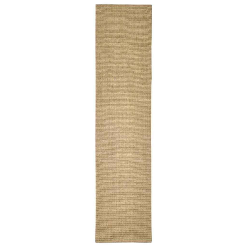 Vidaxl Sisalmat für das Kratzen von 80x350 cm