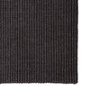 Vidaxl Sisalmat zum Kratzen nach 66x350 cm schwarz