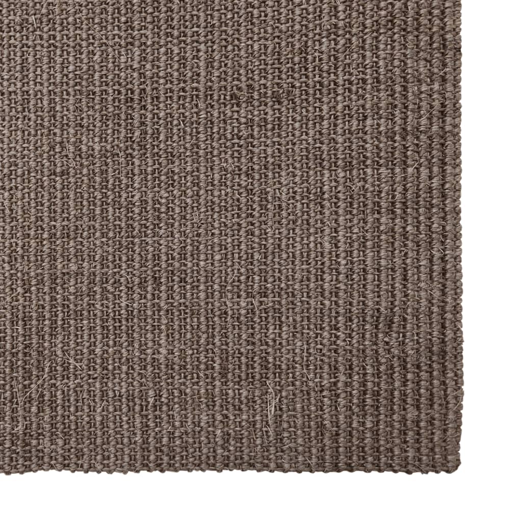 Vidaxl Sisalmat zum Kratzen nach 66x350 cm braun
