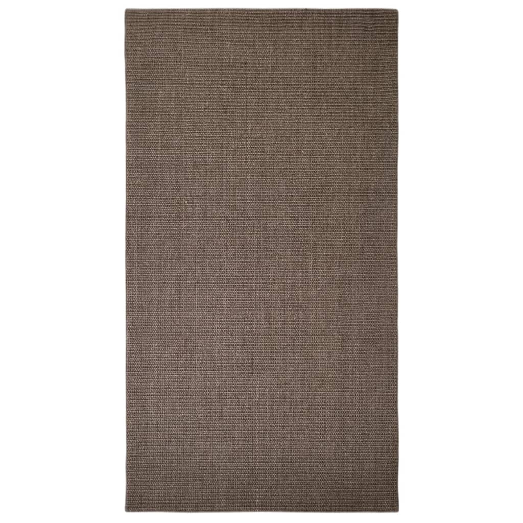 Vidaxl Sisalmat zum Kratzen nach 80x150 cm braun