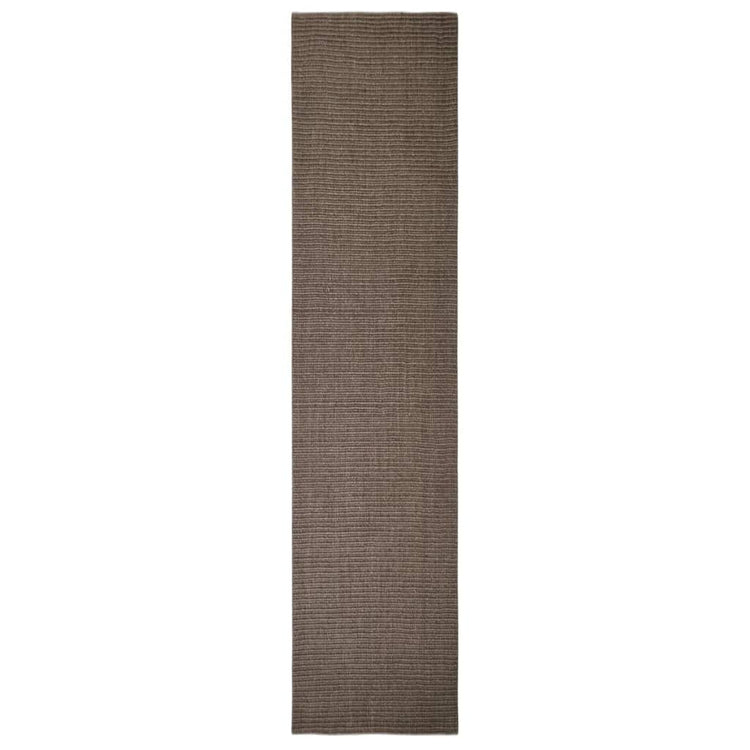 Vidaxl Sisalmat zum Kratzen nach 80x350 cm braun