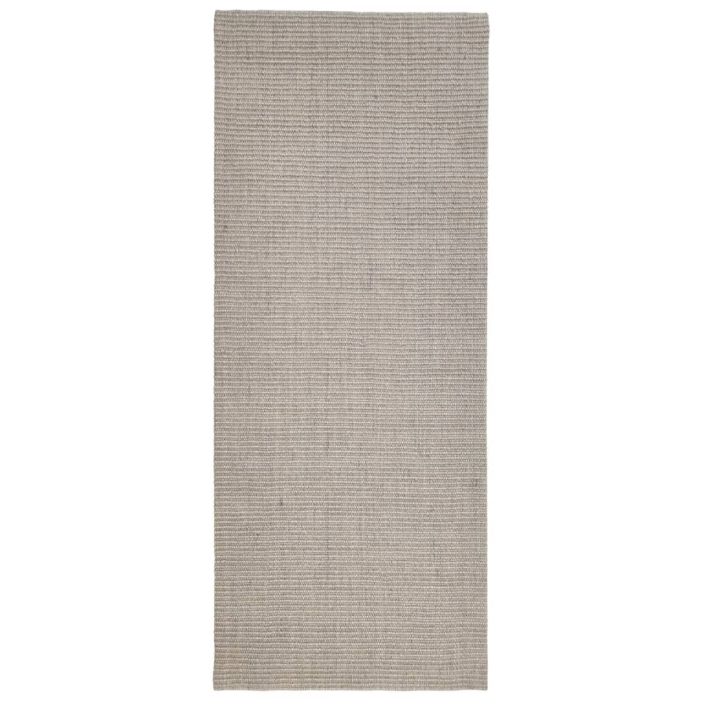 Vidaxl Sisalmat zum Kratzen nach 80 x 200 cm Sand -Colored