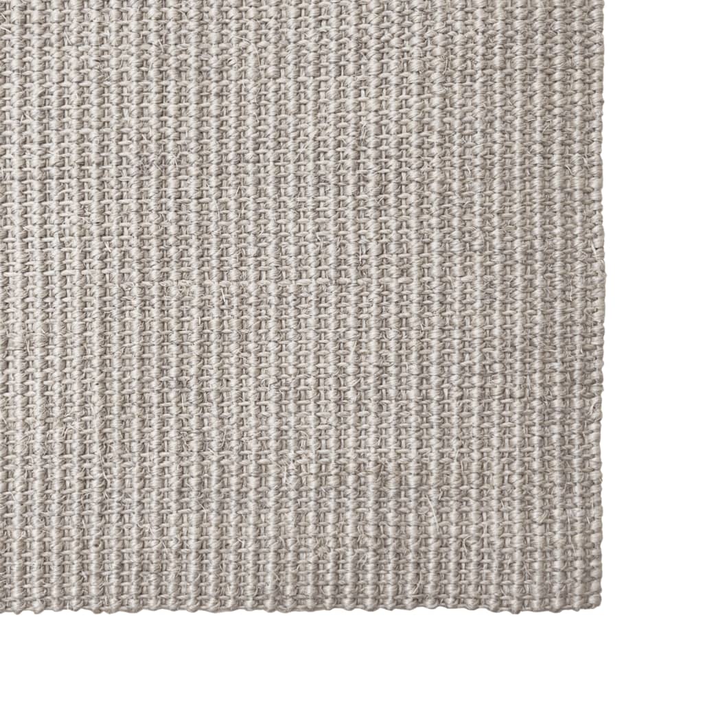 Vidaxl Sisalmat zum Kratzen nach 80 x 200 cm Sand -Colored