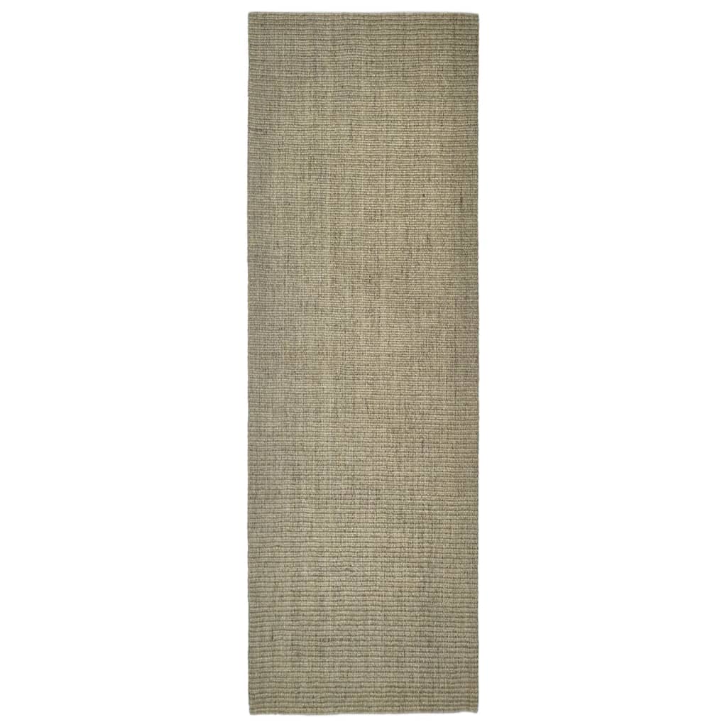 Vidaxl Sisalmat zum Kratzen nach 66x200 cm Taupe