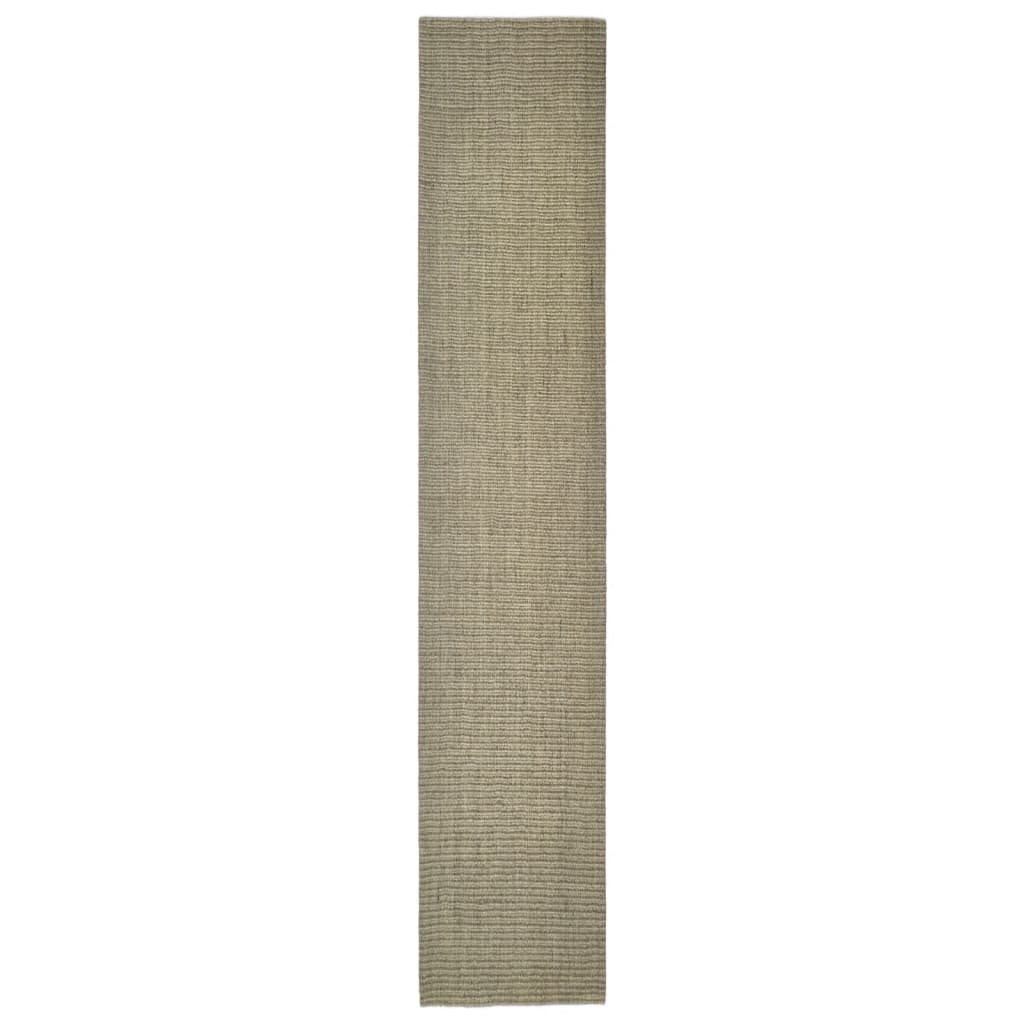 Vidaxl Sisalmat zum Kratzen nach 66x350 cm Taupe