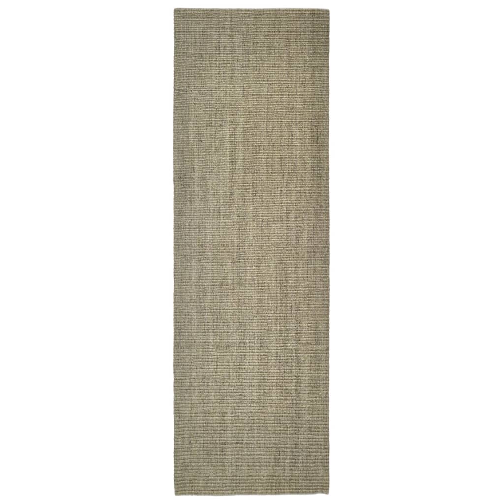 Vidaxl Sisalmat zum Kratzen nach 80x250 cm Taupe