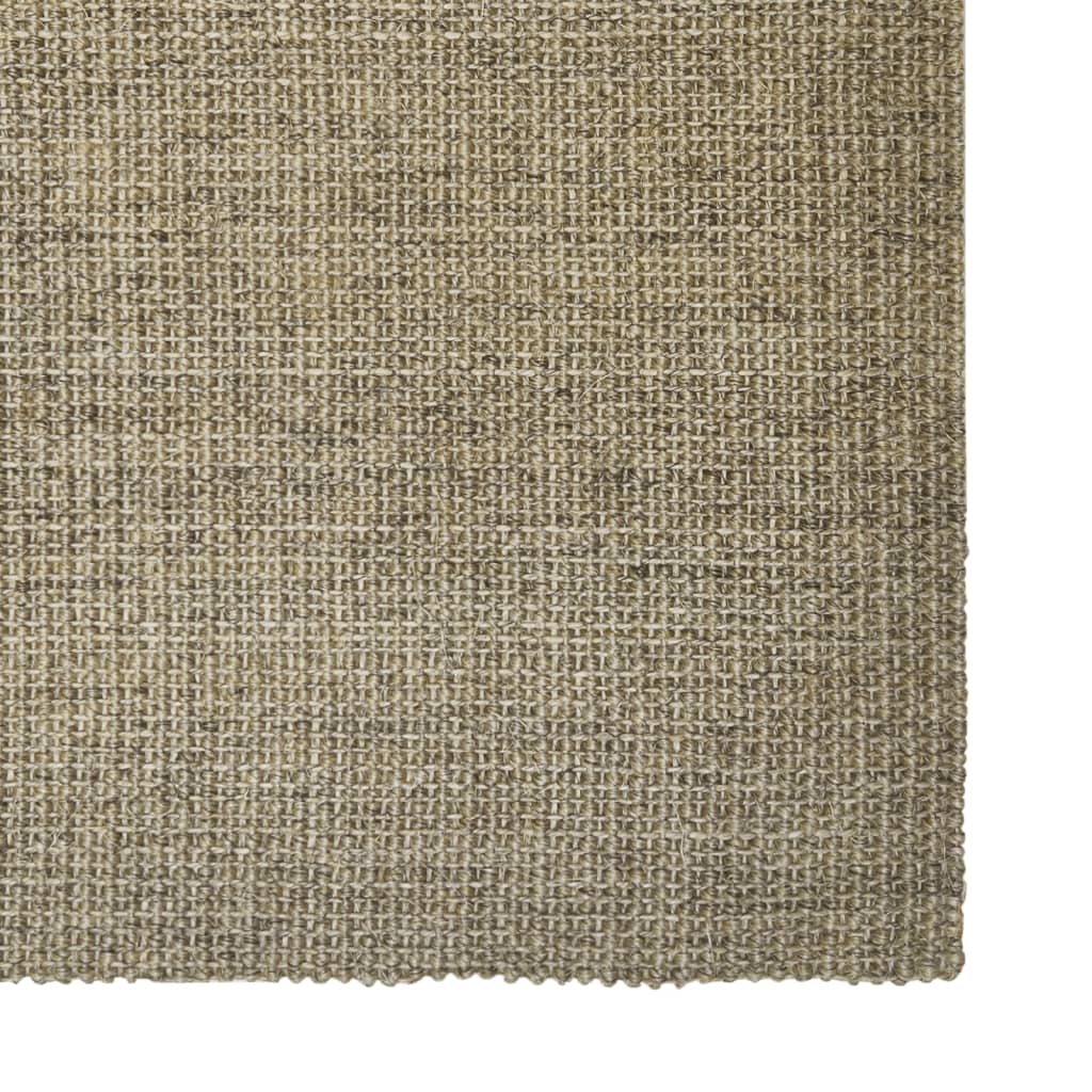 Vidaxl Sisalmat zum Kratzen nach 80x250 cm Taupe