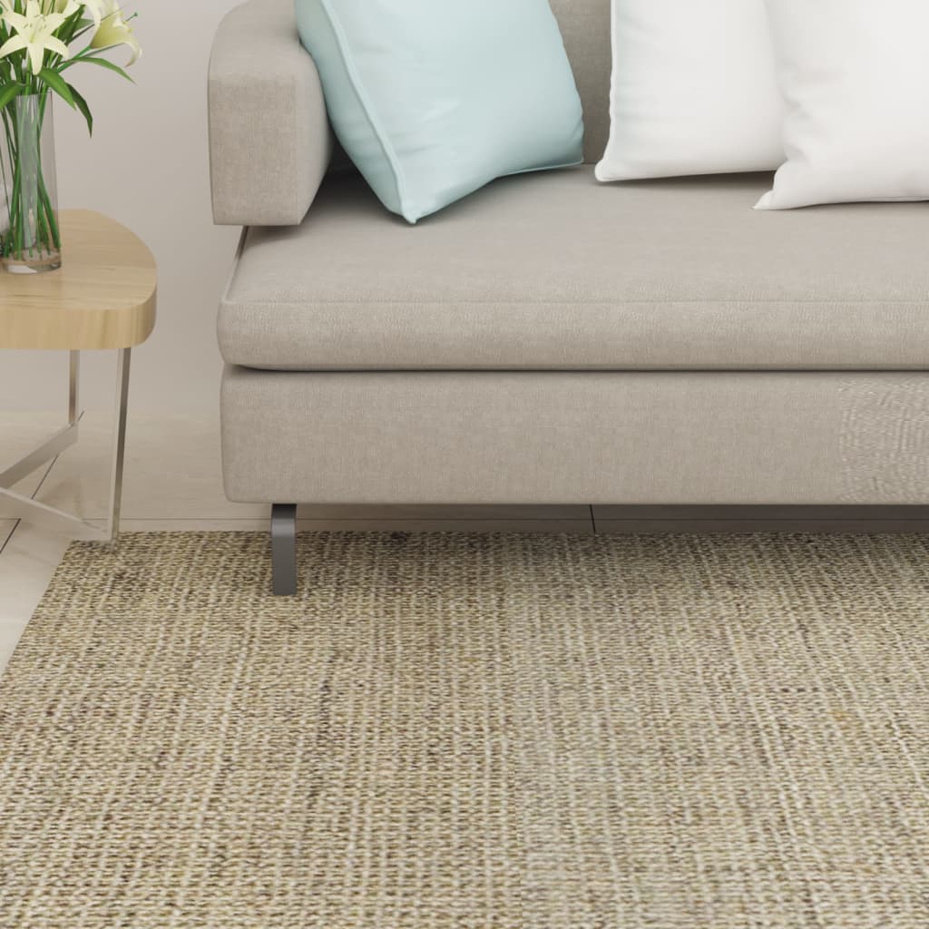 Vidaxl Sisalmat zum Kratzen nach 80x250 cm Taupe