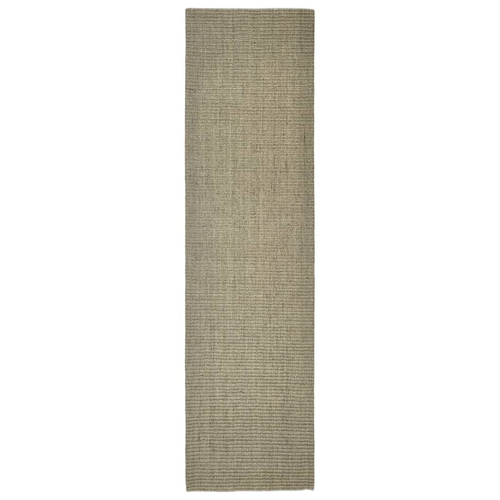 Vidaxl Sisalmat zum Kratzen nach 80 x 300 cm Taupe