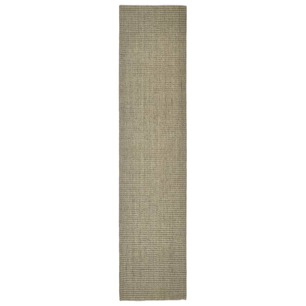 Vidaxl Sisalmat zum Kratzen nach 80x350 cm Taupe