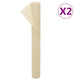 VidaXL Vliestuch für Pflanzen 2 Rollen 70 g m² 10x1,6 m