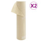 VidaXL Vliestuch für Pflanzen 2 Rollen 70 g m² 50x1,6 m