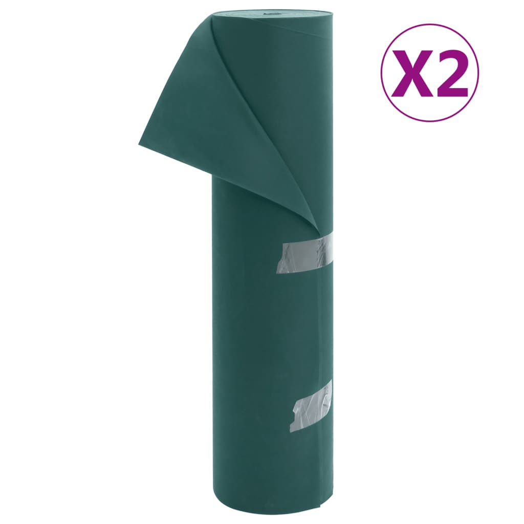 VidaXL Vliestuch für Pflanzen 2 Rollen 70 g m² 50x1,6 m