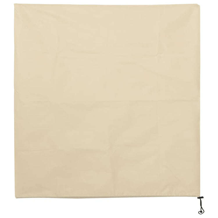 Vidaxxl Pflanzenabdeckungen mit Kordelzug 8 Stück 70 g m² 0,8x0,8 m