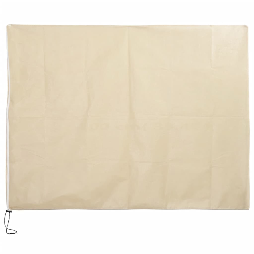 Vidaxxl Pflanzenabdeckungen mit Reißverschluss 2 Stk. 70 g m² 3,93 x 3 m