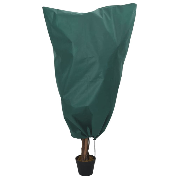 Vidaxxl Pflanzenabdeckungen mit Kordelzug 12 Stück 70 g m² 0,8x1,2 m