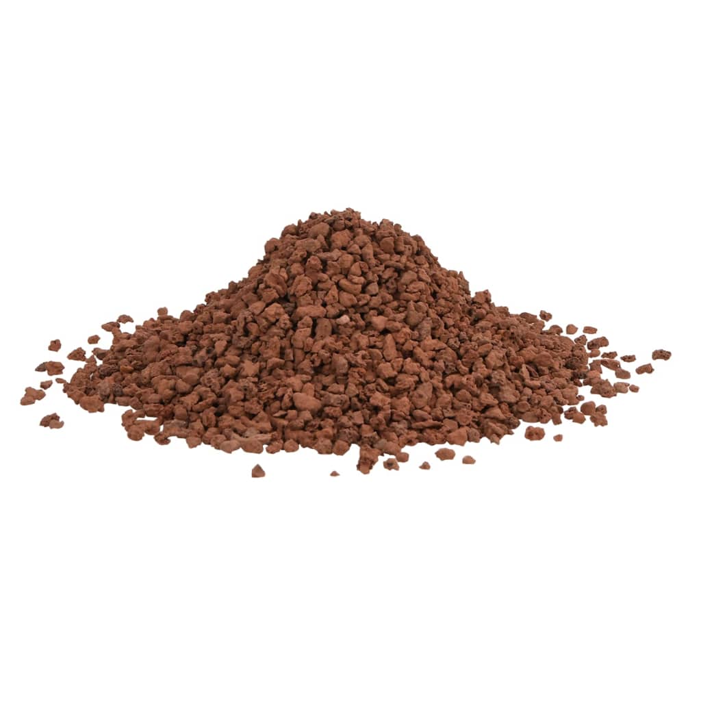 VidaXL Lavasteine 10 kg 5-8 mm rot