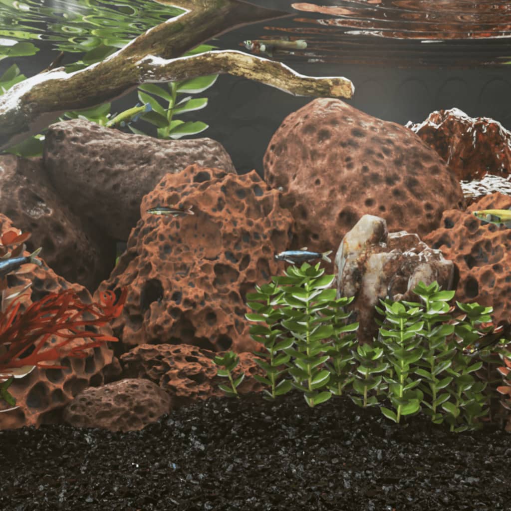 Vidaxl Lava Stones 25 kg 10-30 cm rot