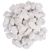 Vidaxl Kieselsteine poliert 2-5 cm 25 kg weiß