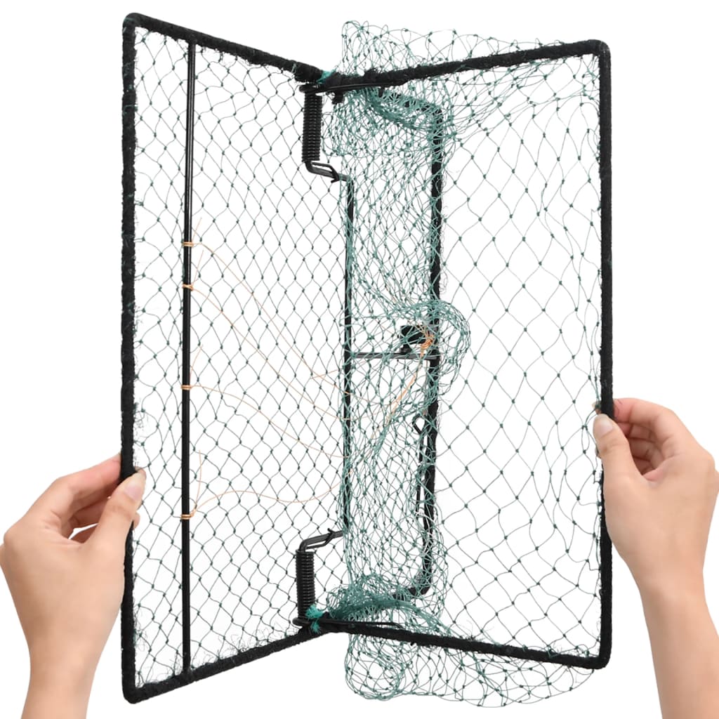 Vidaxl Vogelfalle 50 x 40 cm Stahlgrün
