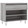 VidaXL Schuhschrank 70x36x60 cm Holzwerkstoff Sonomagrau