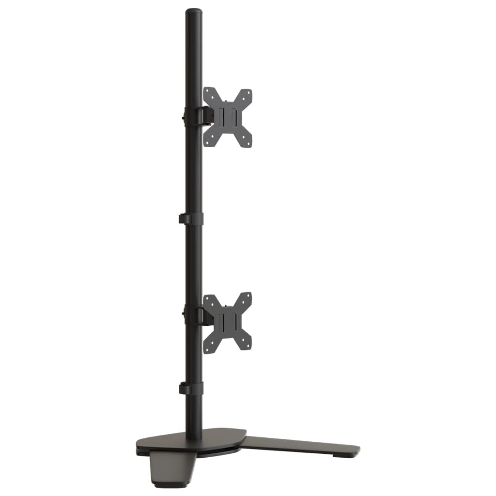 Vidaxl Monitor Standard Double Vesa 75 100 mm Stahlschwarz