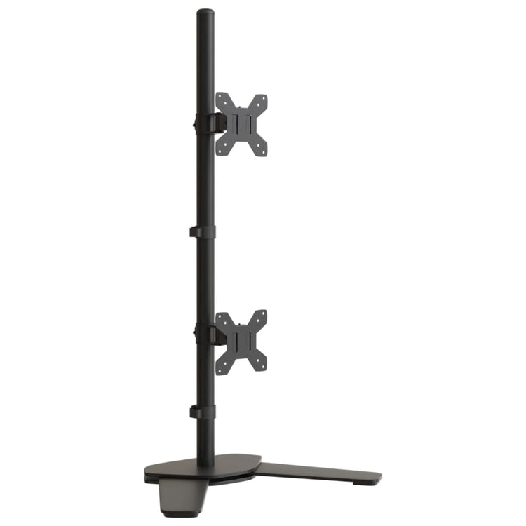 Vidaxl Monitor Standard Double Vesa 75 100 mm Stahlschwarz