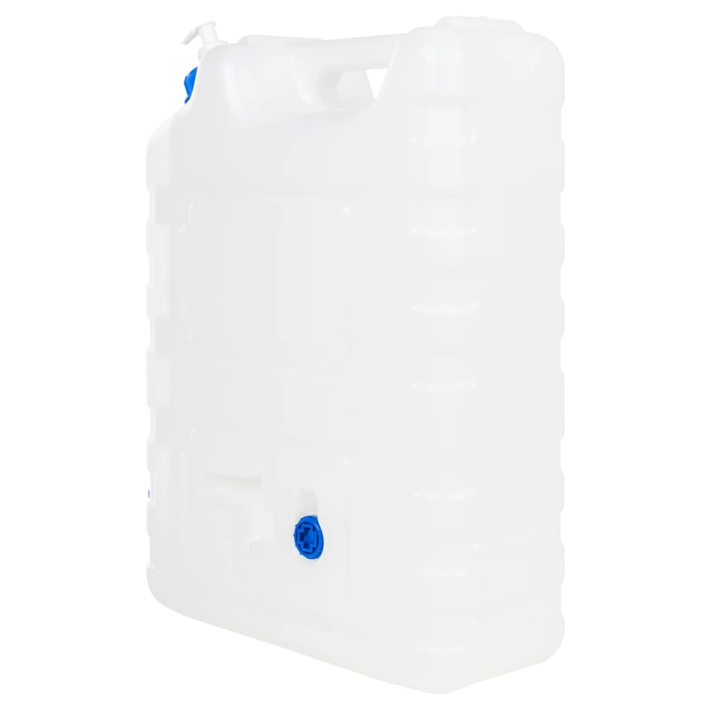 Vidaxl -Wassertank mit Kran und Seifspender 20 l Kunststoff