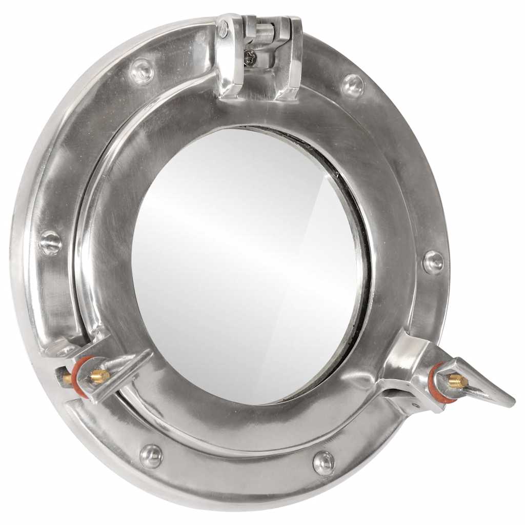 Vidaxx Wandspiegel Bullauge ø23 cm Aluminium und Glas