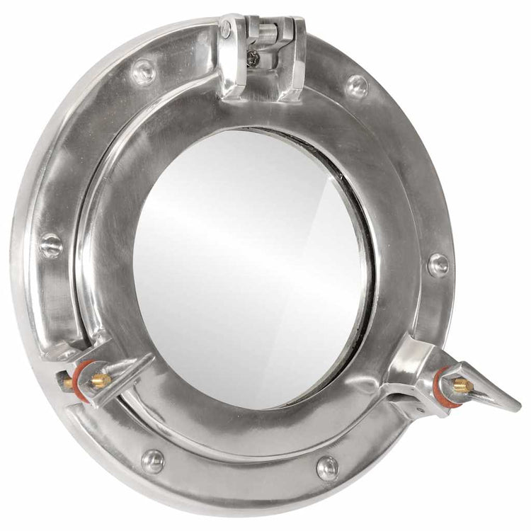 Vidaxx Wandspiegel Bullauge ø23 cm Aluminium und Glas