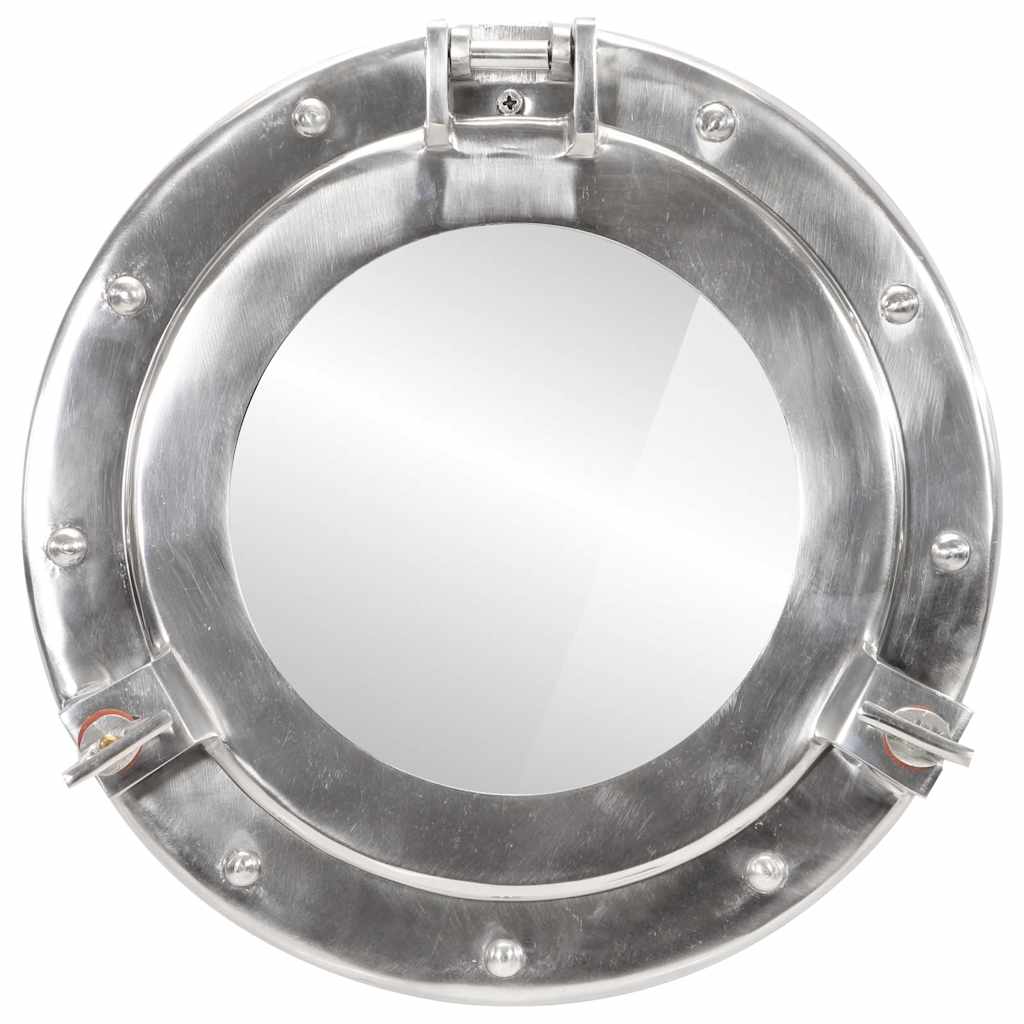 Vidaxx Wandspiegel Bullauge ø30 cm Aluminium und Glas
