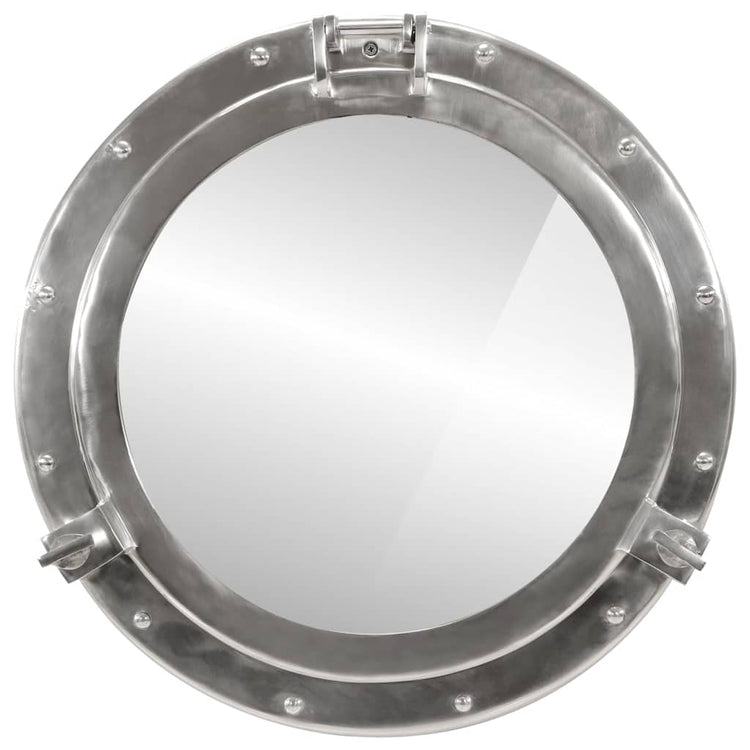 Vidaxx Wandspiegel Bullauge ø50 cm Aluminium und Glas