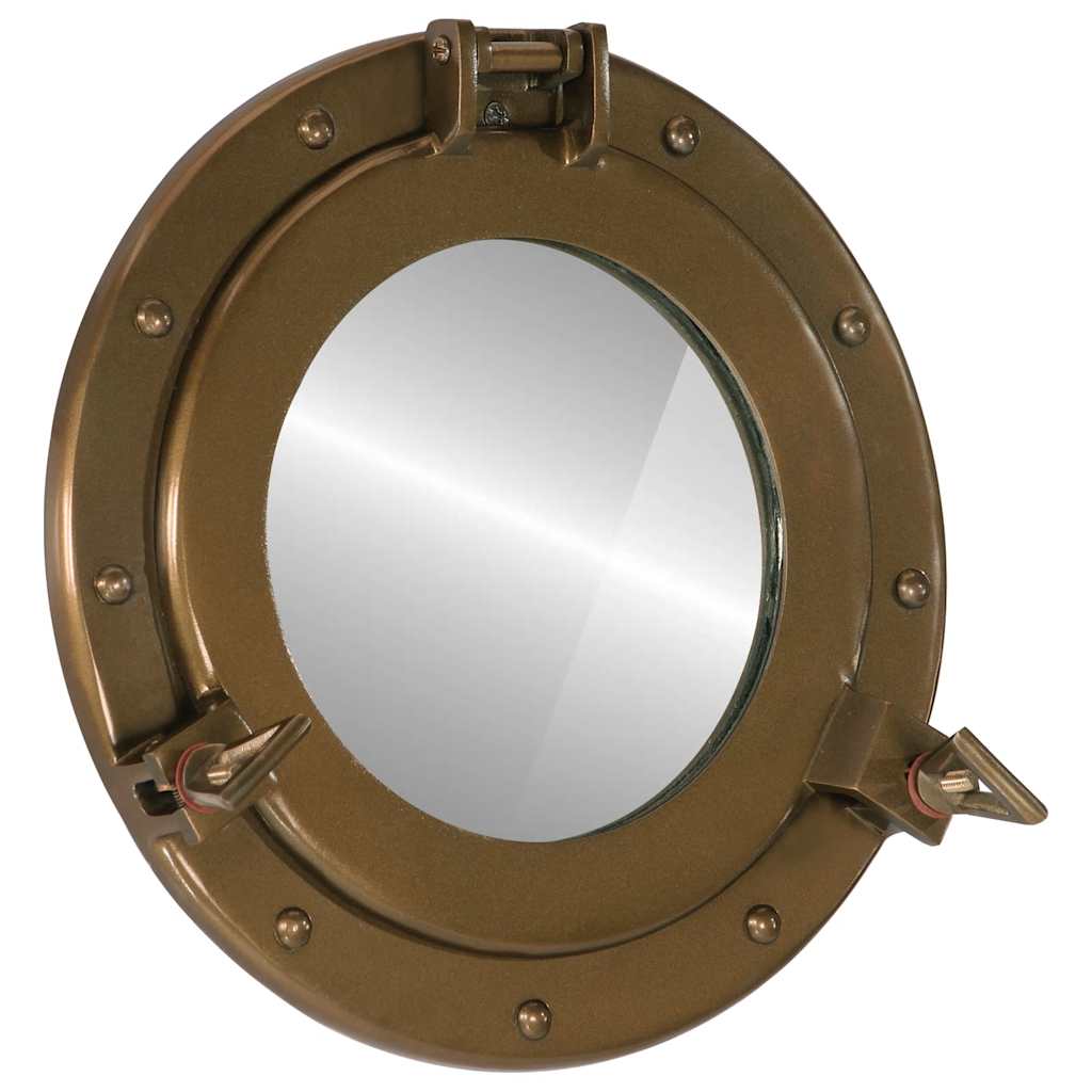 Vidaxx Wandspiegel Bullauge ø30 cm Aluminium und Glas