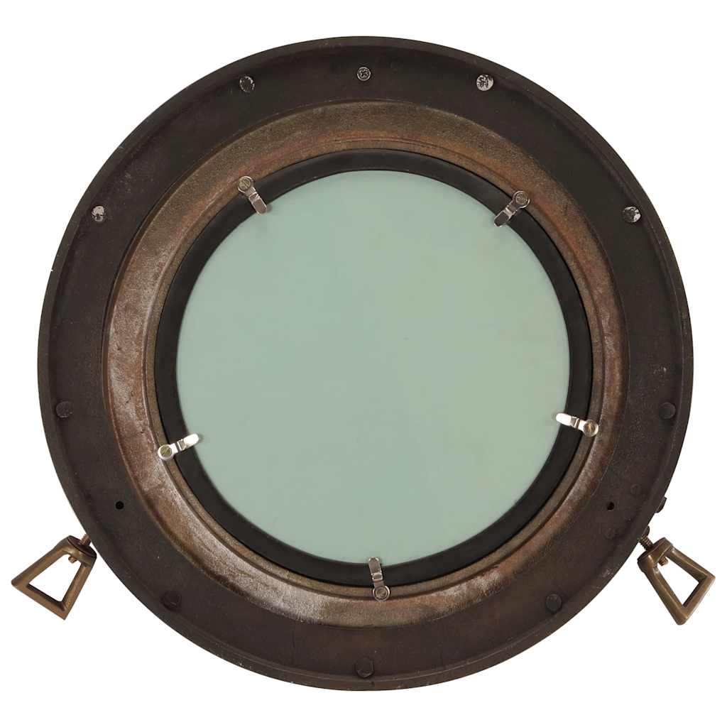 Vidaxx Wandspiegel Bullauge ø50 cm Aluminium und Glas