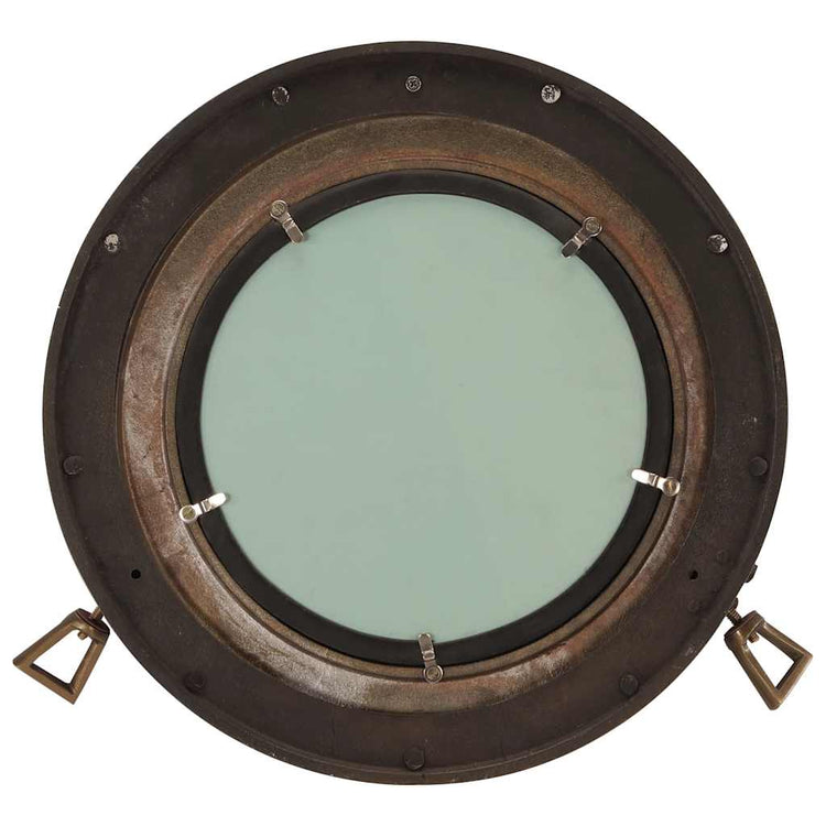 Vidaxx Wandspiegel Bullauge ø50 cm Aluminium und Glas