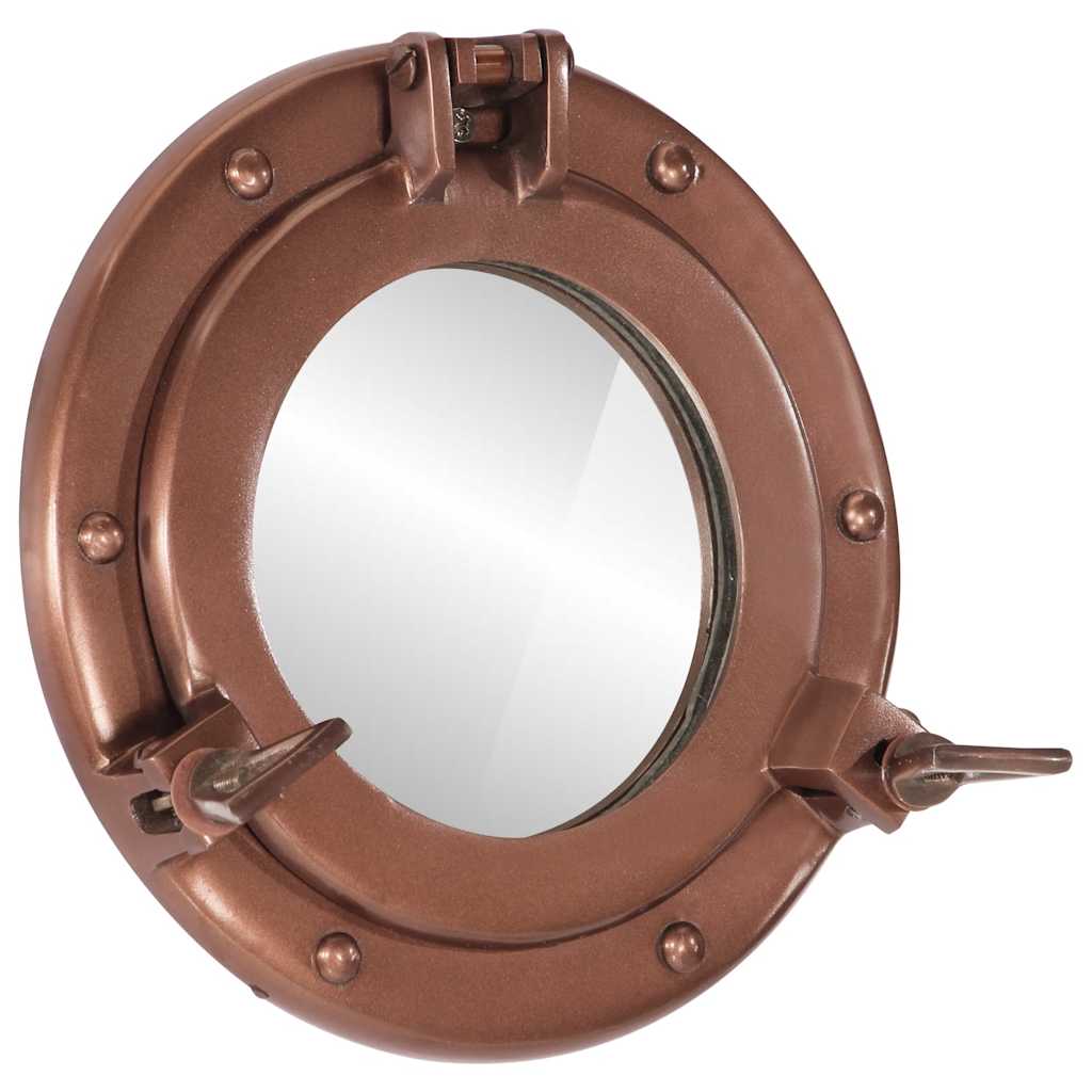 Vidaxx Wandspiegel Bullauge ø23 cm Aluminium und Glas