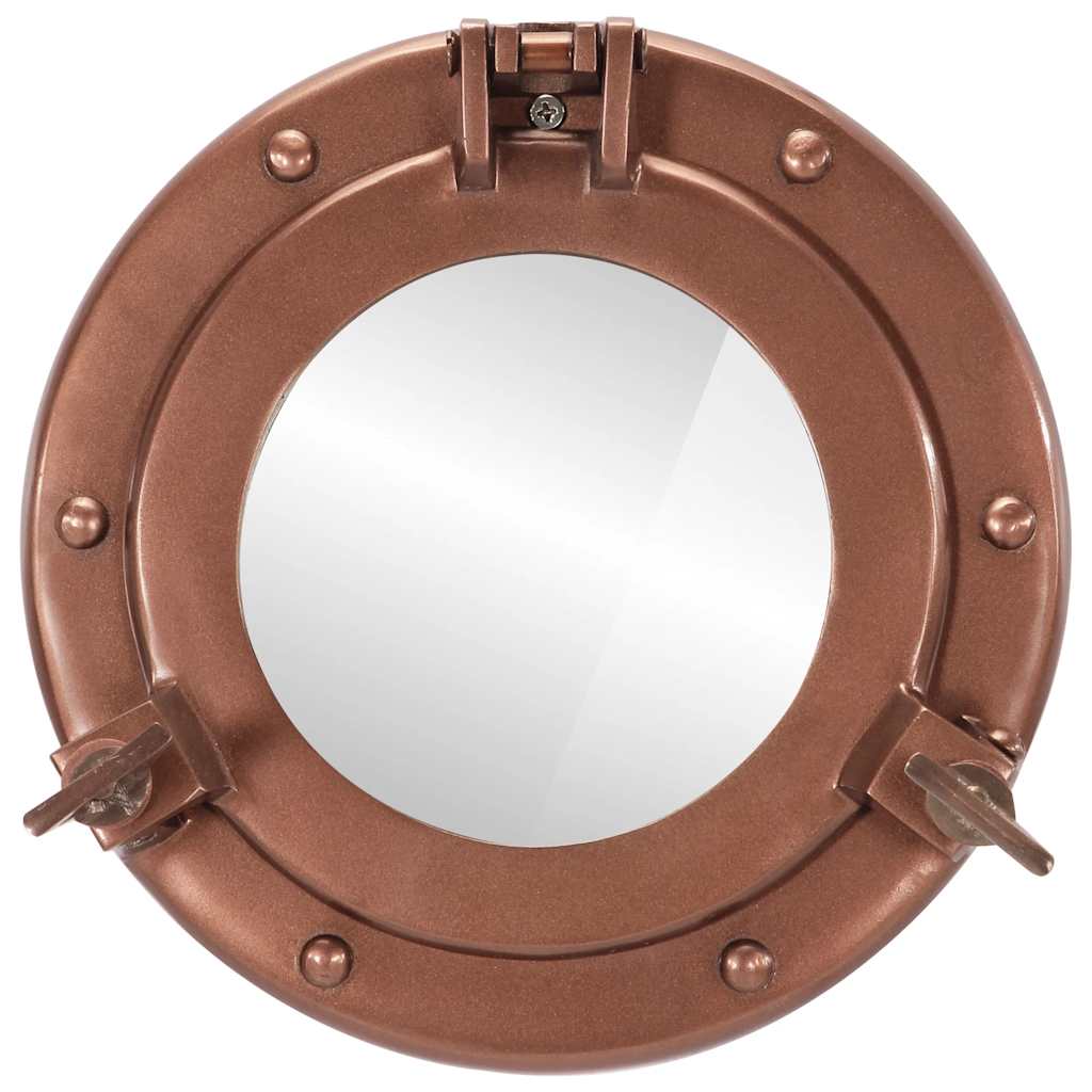 Vidaxx Wandspiegel Bullauge ø23 cm Aluminium und Glas