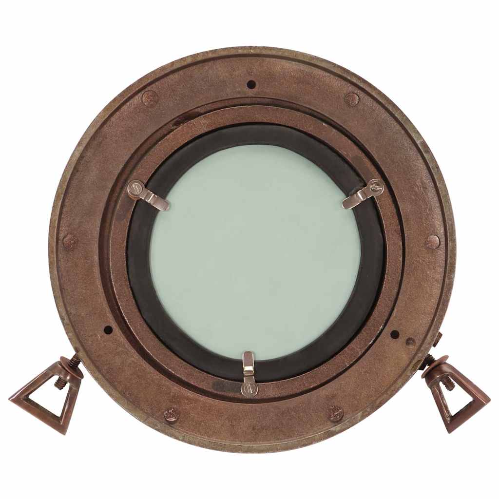 Vidaxx Wandspiegel Bullauge ø23 cm Aluminium und Glas
