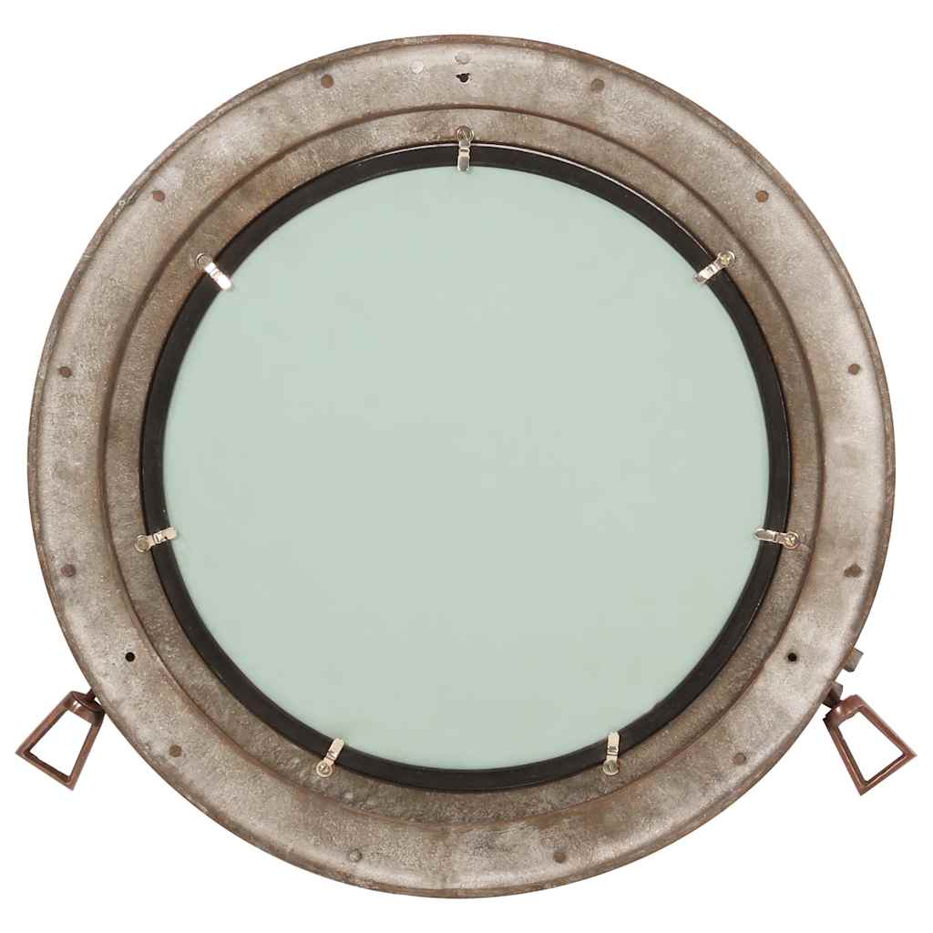 Vidaxl Wandspiegel Paulpoort Ø 50 cm Aluminium und Glas