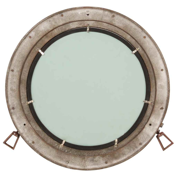 Vidaxl Wandspiegel Paulpoort Ø 50 cm Aluminium und Glas