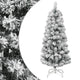 Vidaxl Kunstkerstboom mit Scharnieren und Schnee 120 cm