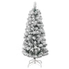 Vidaxl Kunstkerstboom mit Scharnieren und Schnee 120 cm