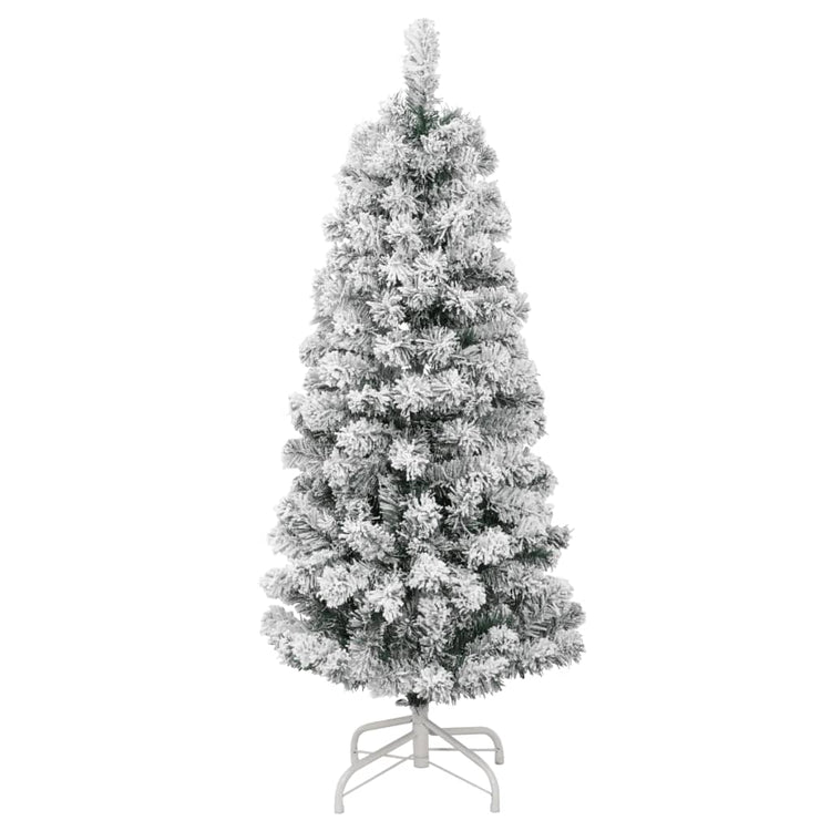 Vidaxl Kunstkerstboom mit Scharnieren und Schnee 120 cm