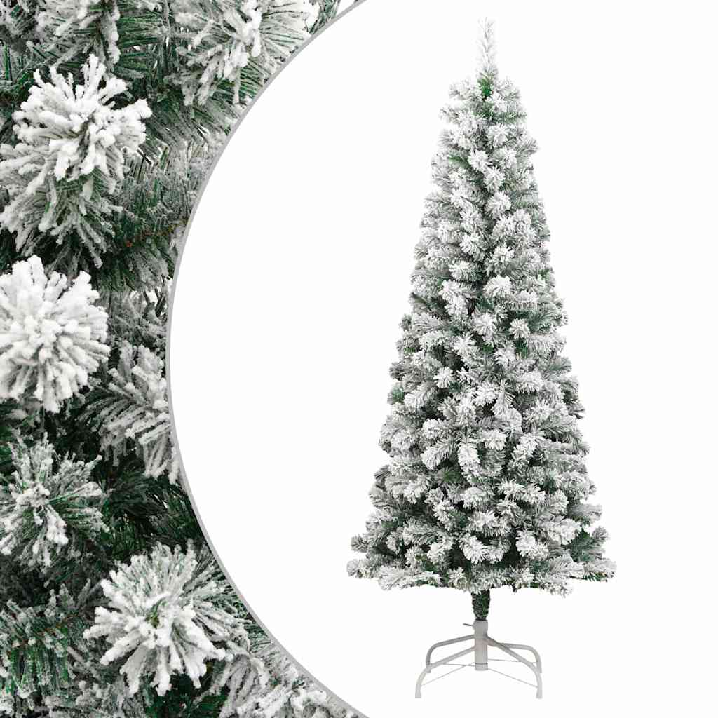 Vidaxx künstlicher Weihnachtsbaum mit Scharnieren und Schnee 180 cm