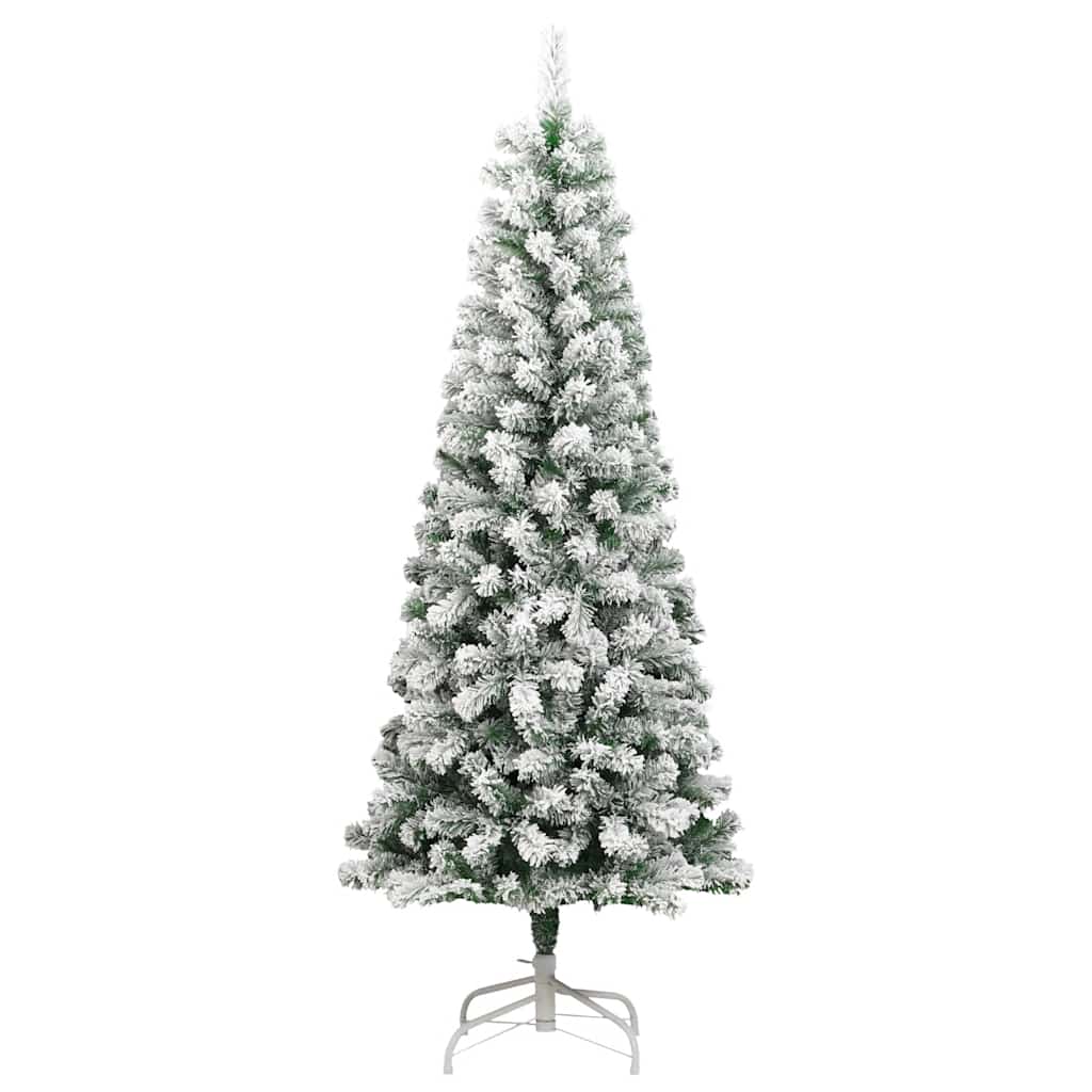 Vidaxx künstlicher Weihnachtsbaum mit Scharnieren und Schnee 180 cm