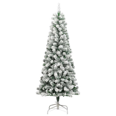 Vidaxx künstlicher Weihnachtsbaum mit Scharnieren und Schnee 180 cm