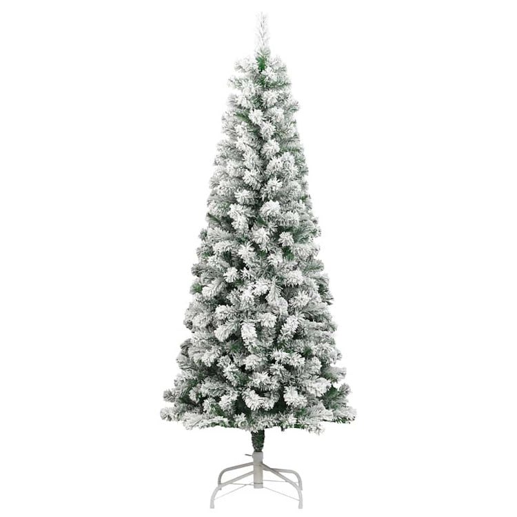 Vidaxx künstlicher Weihnachtsbaum mit Scharnieren und Schnee 180 cm